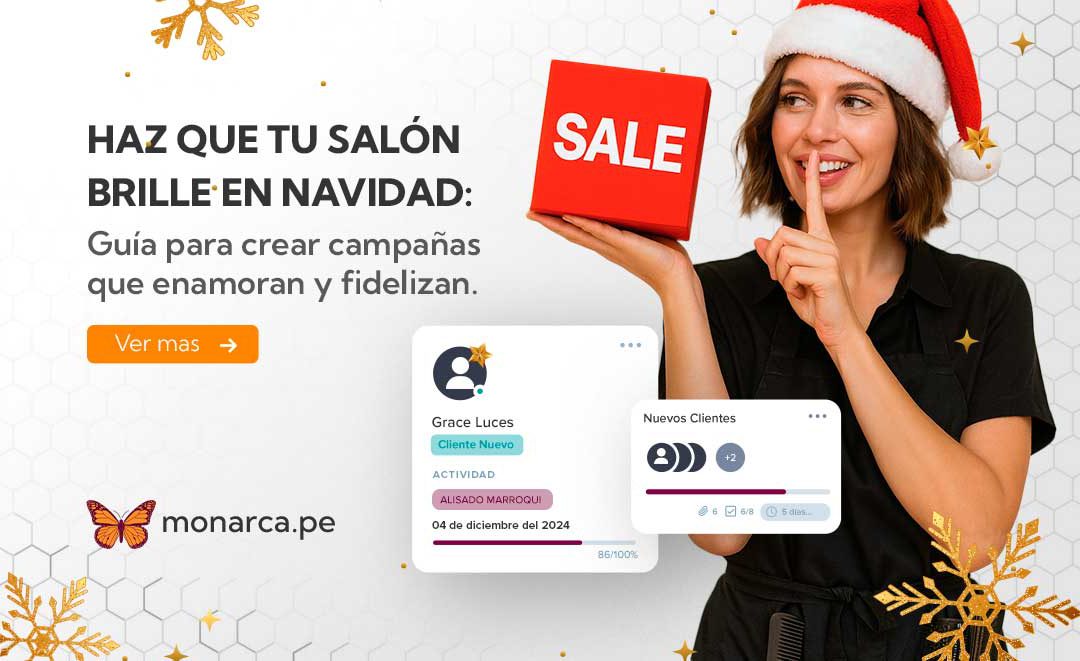 Guía definitiva para crear campañas navideñas en tu salón que enamoren y fidelicen.