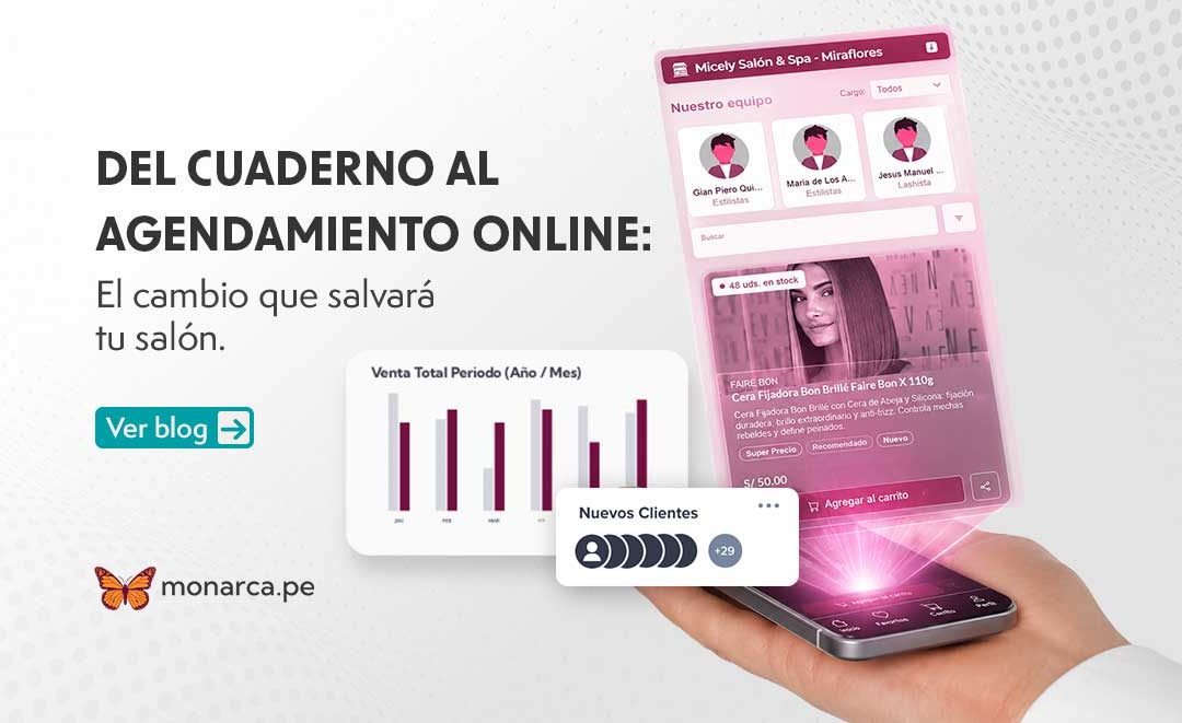 Del cuaderno al agendamiento online: El cambio que salvará tu salón