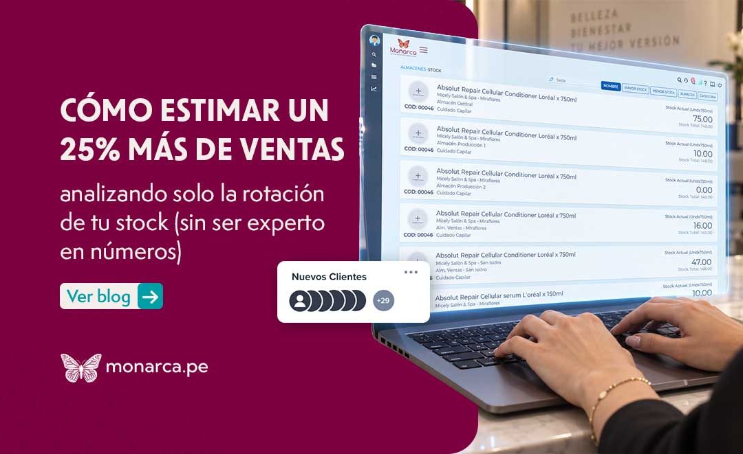 Cómo estimar 25% más ventas con la rotación de tu stock (sin saber de números)