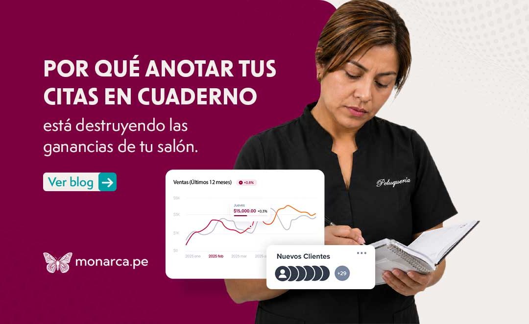 Por qué anotar tus citas en cuaderno está destruyendo las ganancias de tu salón